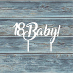 18 Baby Cake Topper