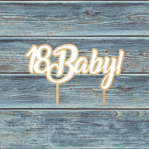 18 Baby Cake Topper
