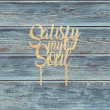 Satisfy My Soul Cake Topper