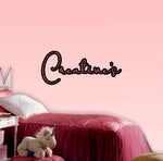 Personalised Girls wall name sign