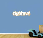 Personalised Boys Graffiti Wall Sign