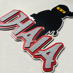Personalised Ninja Name Sign