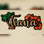 Personalised Island Name Sign